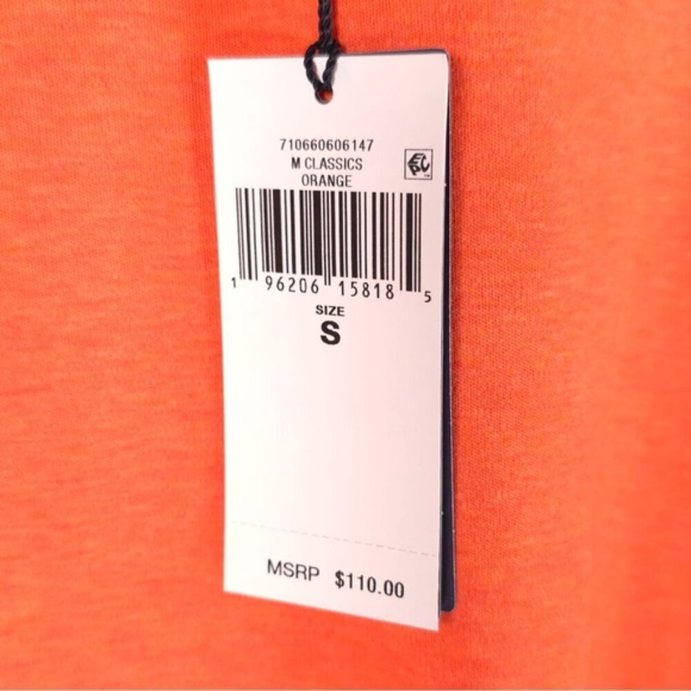 NWT POLO‎ RALPH LAUREN Orange M CLASSIC FIT 100% SOFT COTTON Polo Shirt SMALL - Picture 11 of 13